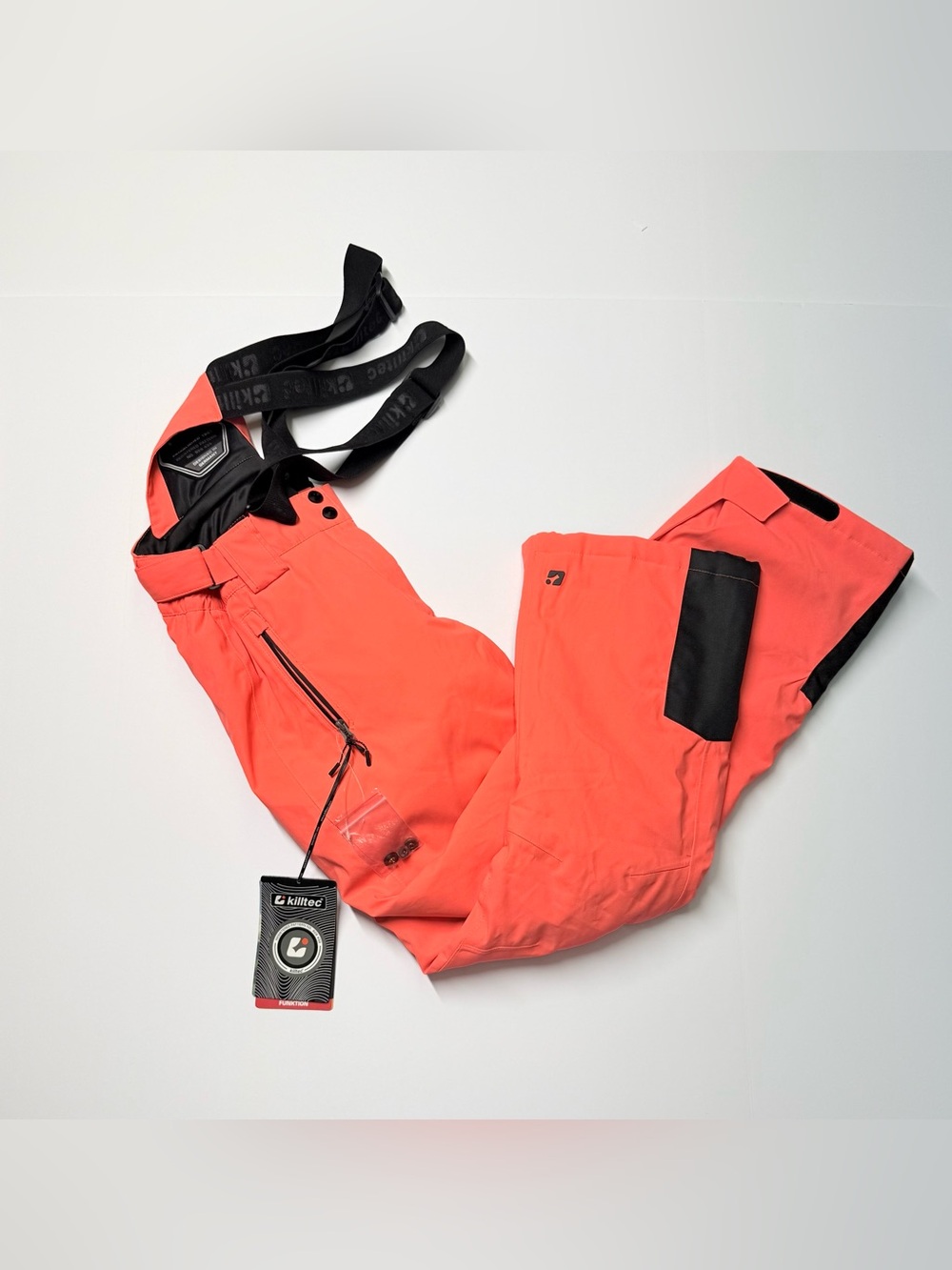 KILLTEC  Snow Bib Pants Waterproof Wind proof Women’s Size 6 Breathable NWT